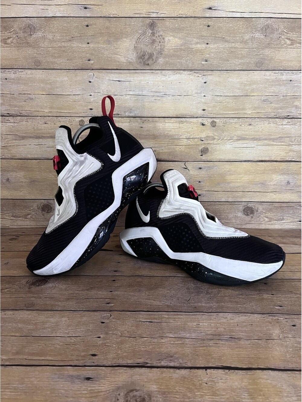 Nike Lebron Soldier 14 Black White Size 12 Shoes CK6024-002